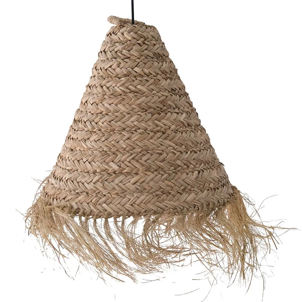 Esparto Ceiling Lamp - Boho Bali Design Hanging Lamp - Pitse image 8