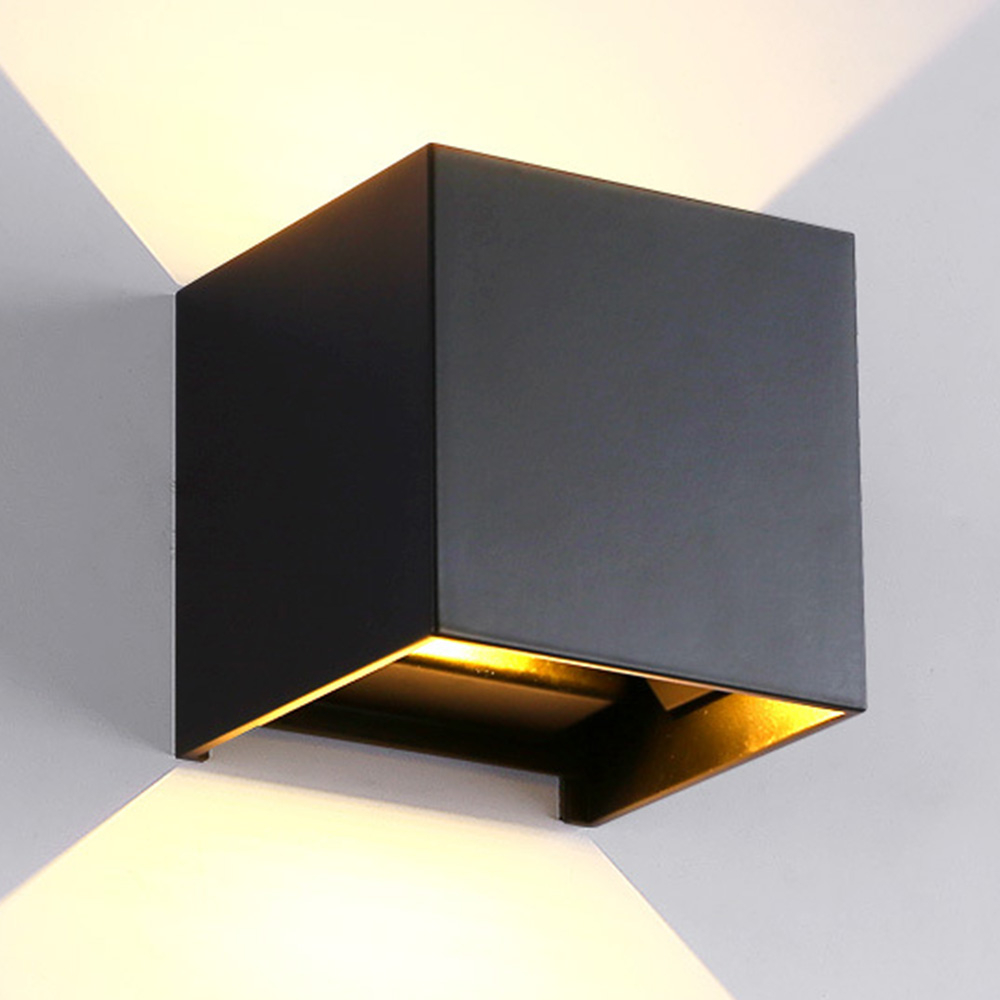  Buy Wall Lamp - LED Cube - Lubo Black 60529 - in the EU