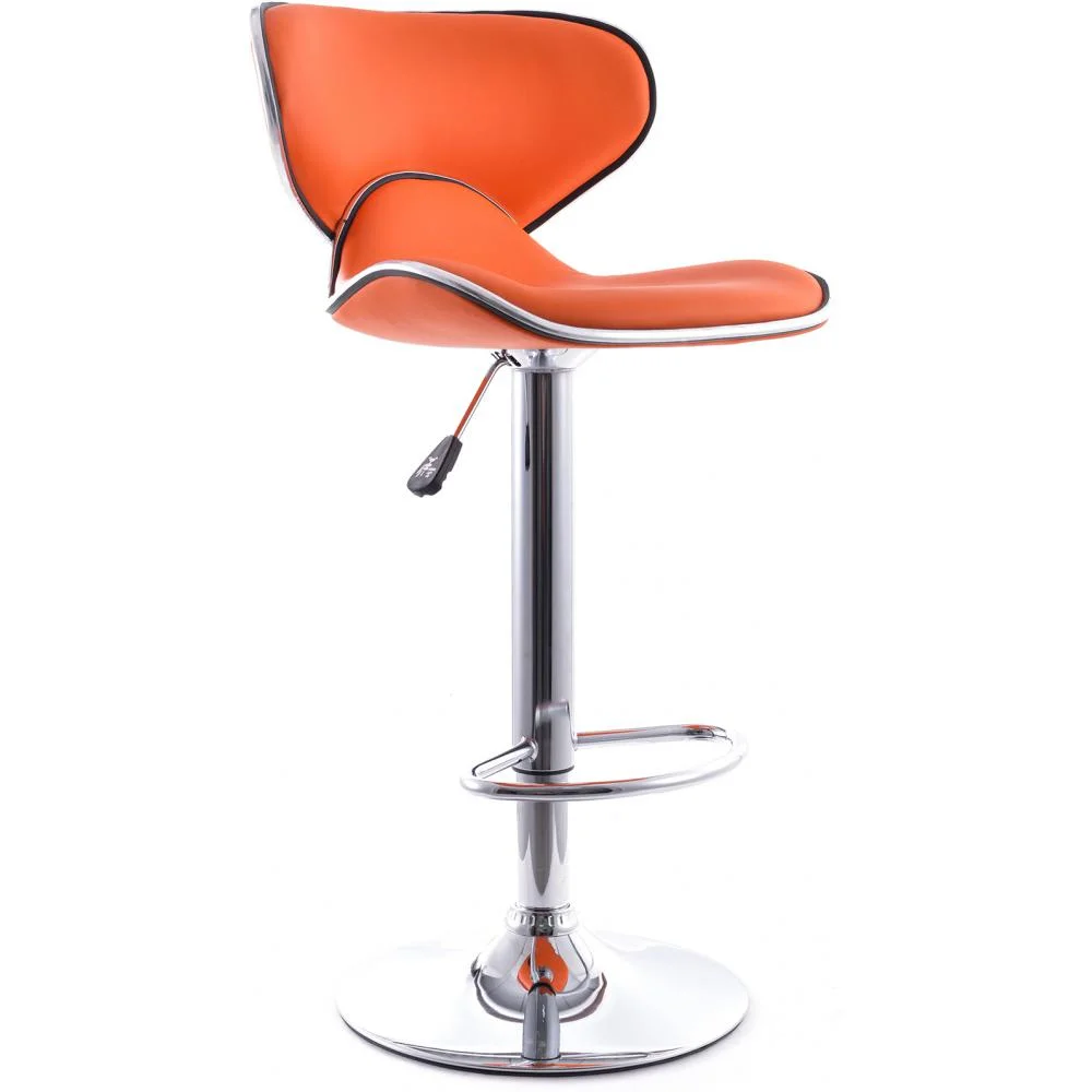 Swivel Barstool with Backrest - Curve Back image 8