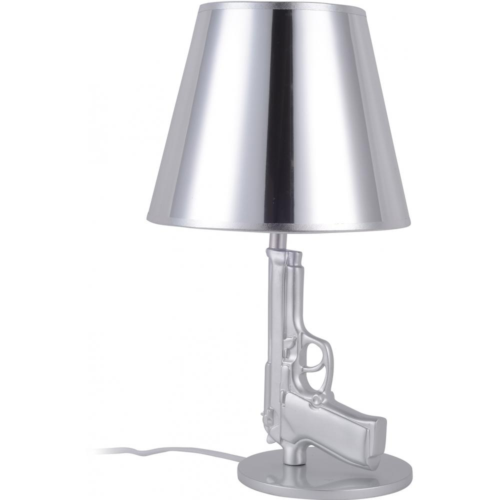  Buy Table Lamp - Gun Design Living Room Lamp - Beretta Silver 22731 - in the EU