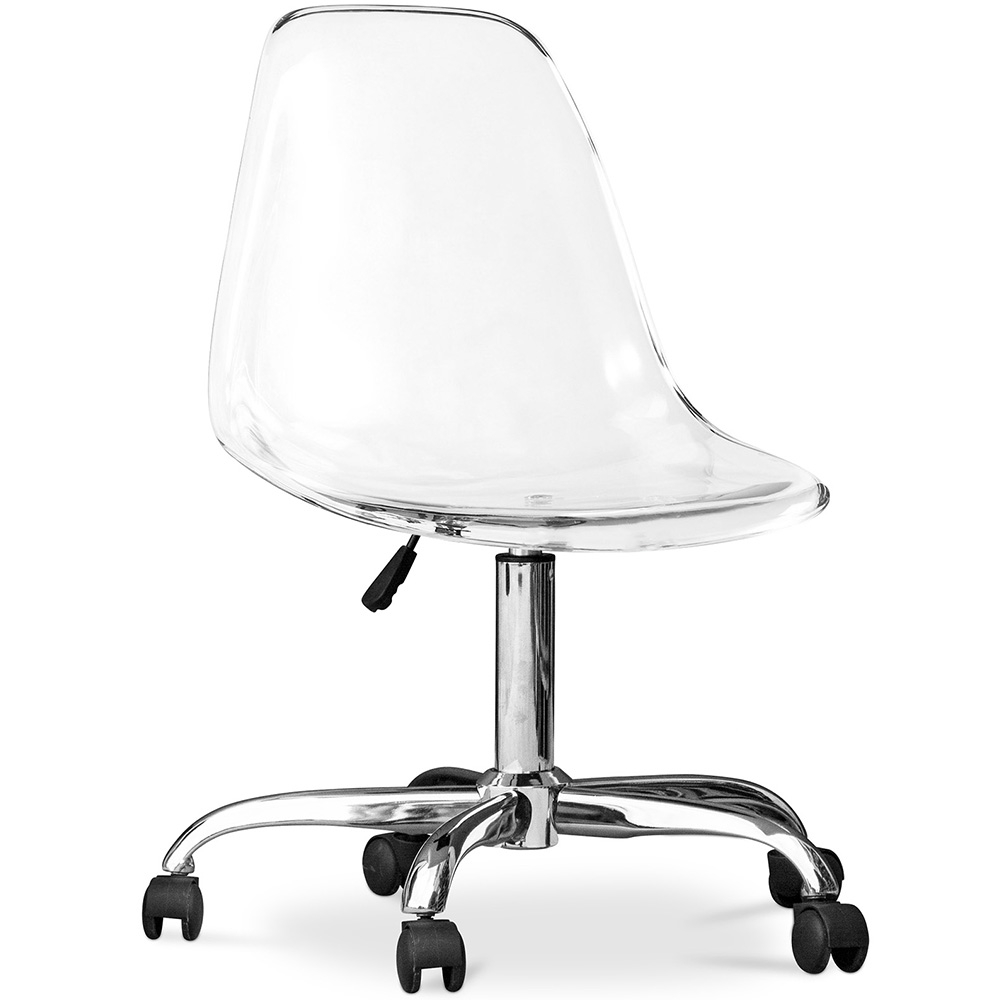  Buy Office Chair with Wheels Transparent - Swivel Desk Chair - Lucy Transparent 60598 - in the EU