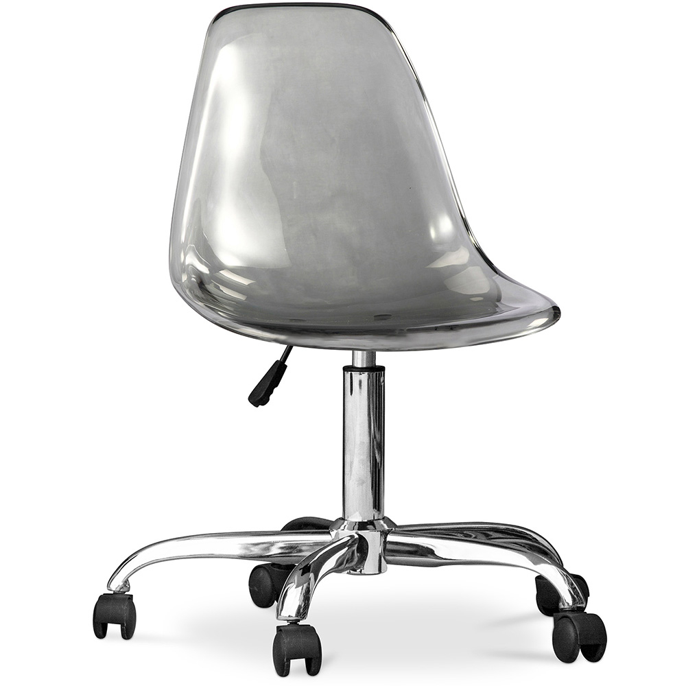  Buy Office Chair with Wheels Transparent - Swivel Desk Chair - Lucy Grey transparent 60598 - in the EU