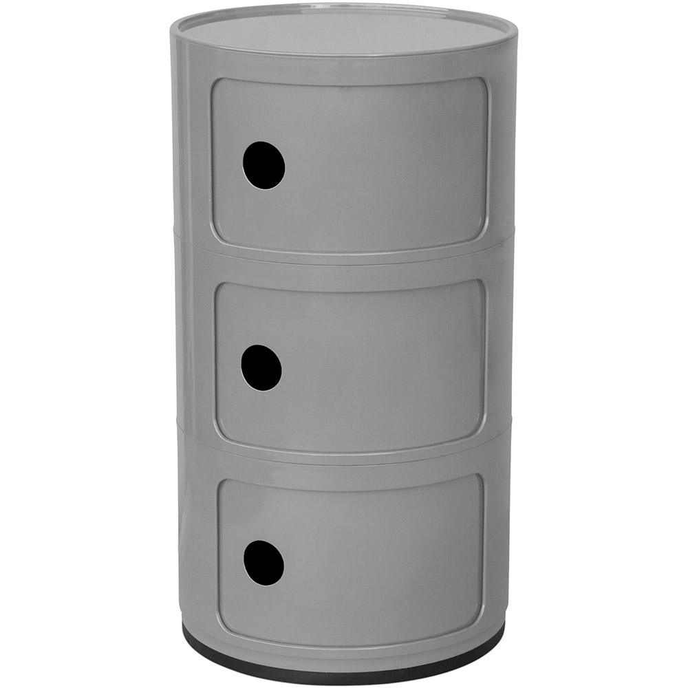  Buy Storage Container - 3 Drawers - New Caracas 3 Grey 60607 - in the EU