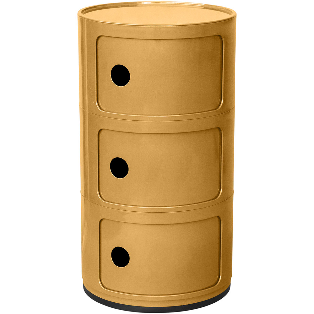  Buy Storage Container - 3 Drawers - New Caracas 3 Mustard 60607 - in the EU