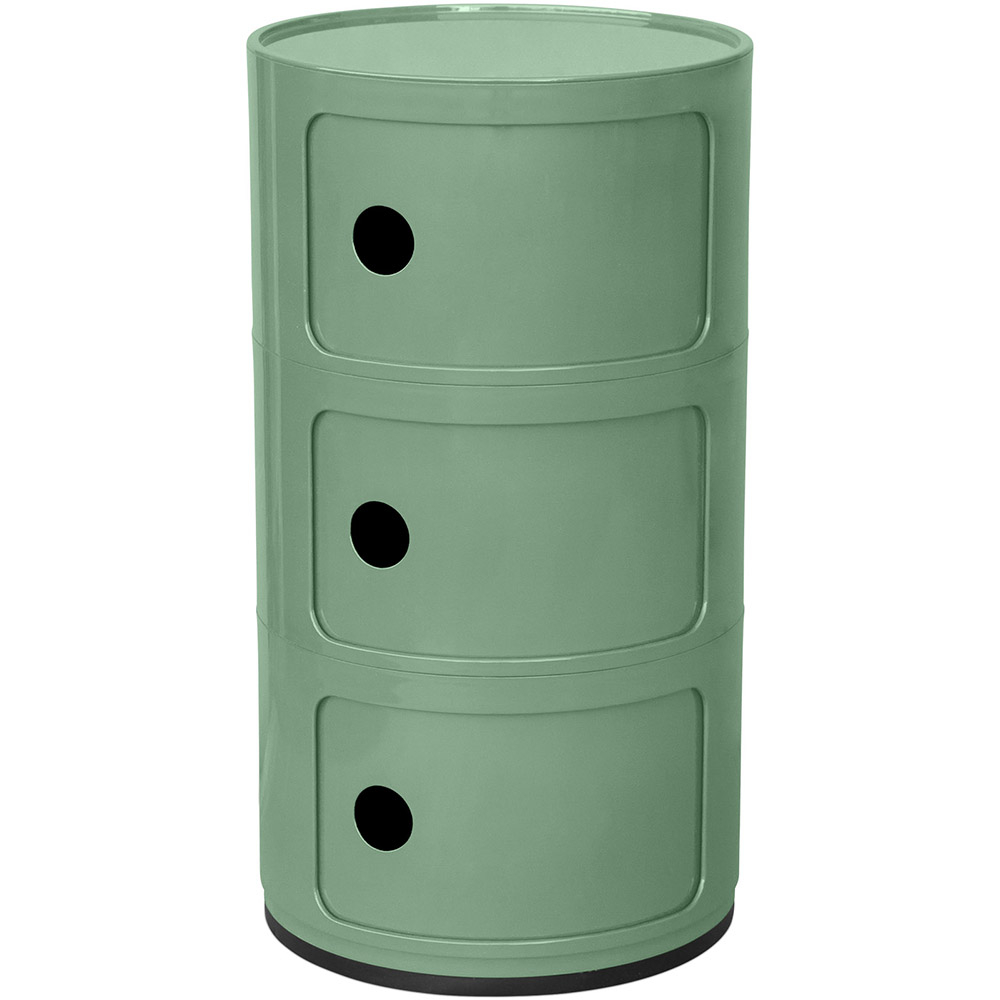  Buy Storage Container - 3 Drawers - New Caracas 3 Pastel green 60607 - in the EU