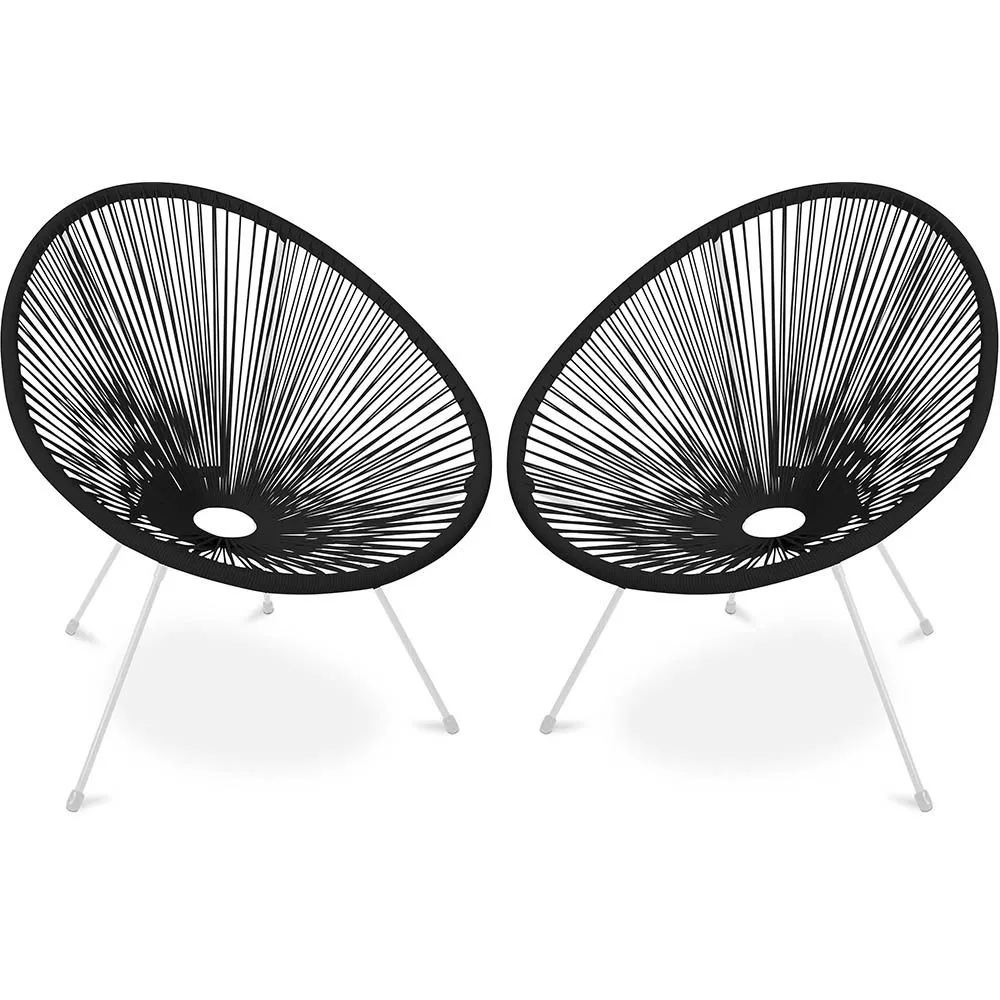 Pack Acapulco Chair - White Legs x2 - New edition image 8