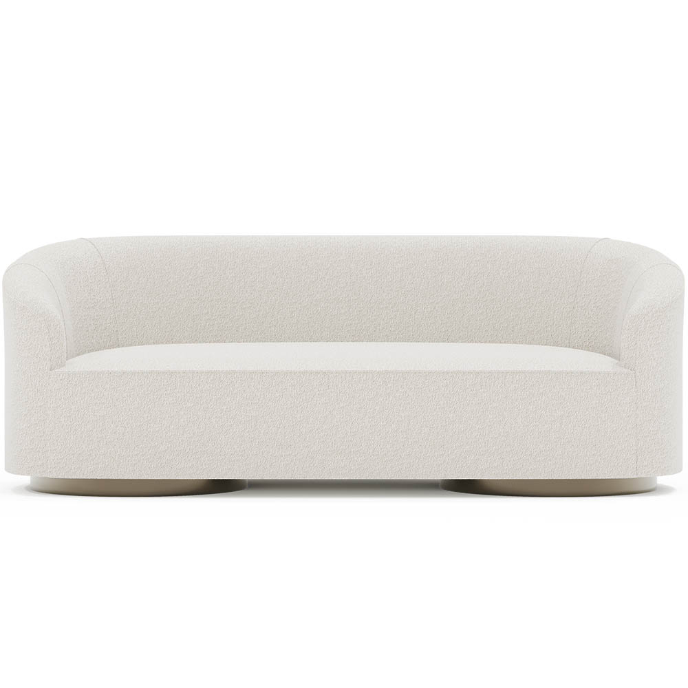 Buy 3/4 Seater Sofa - Upholstered in Bouclé Fabric - Herina White 60661 - in the EU