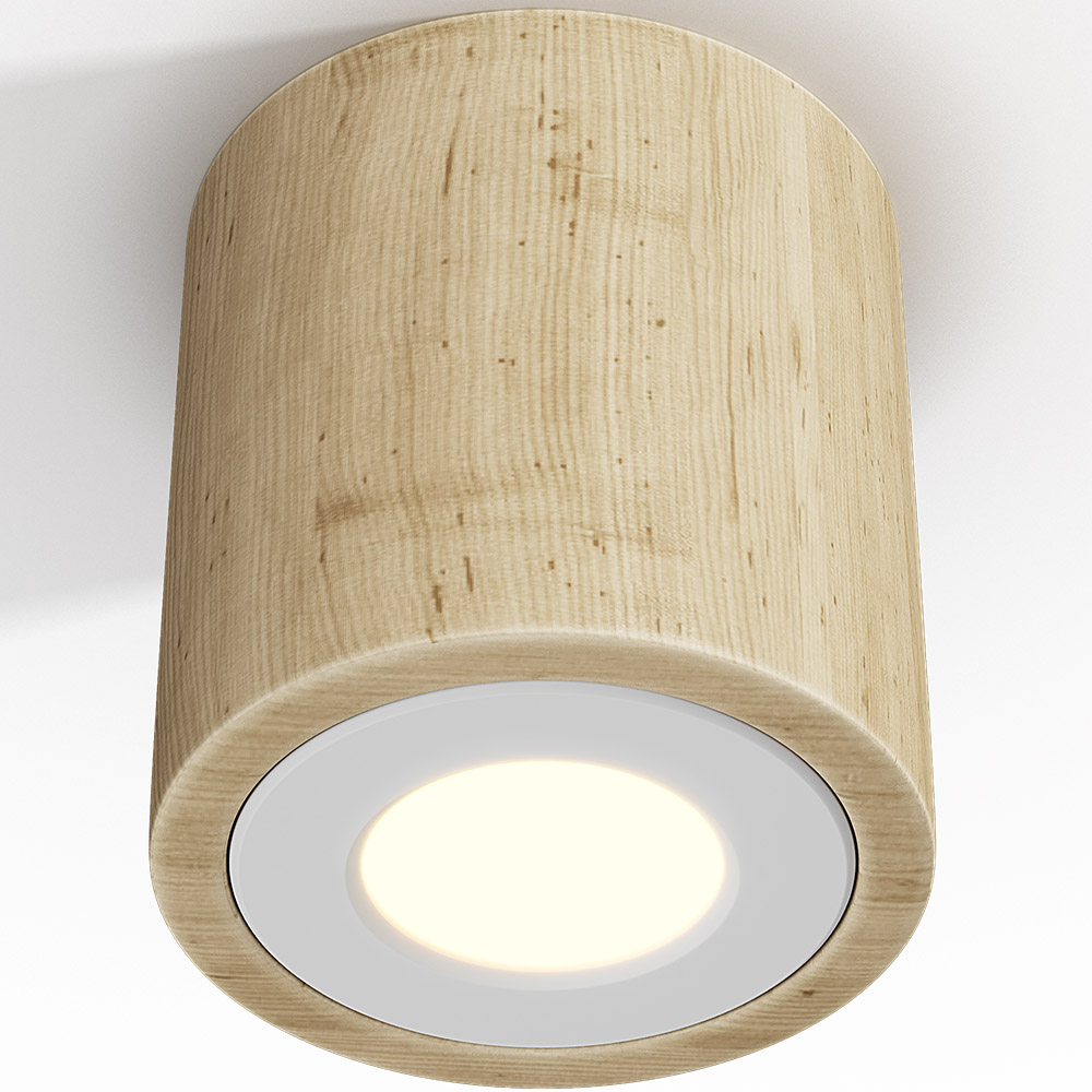  Buy Wooden Ceiling Spotlight - Treva Natural 60676 - in the EU