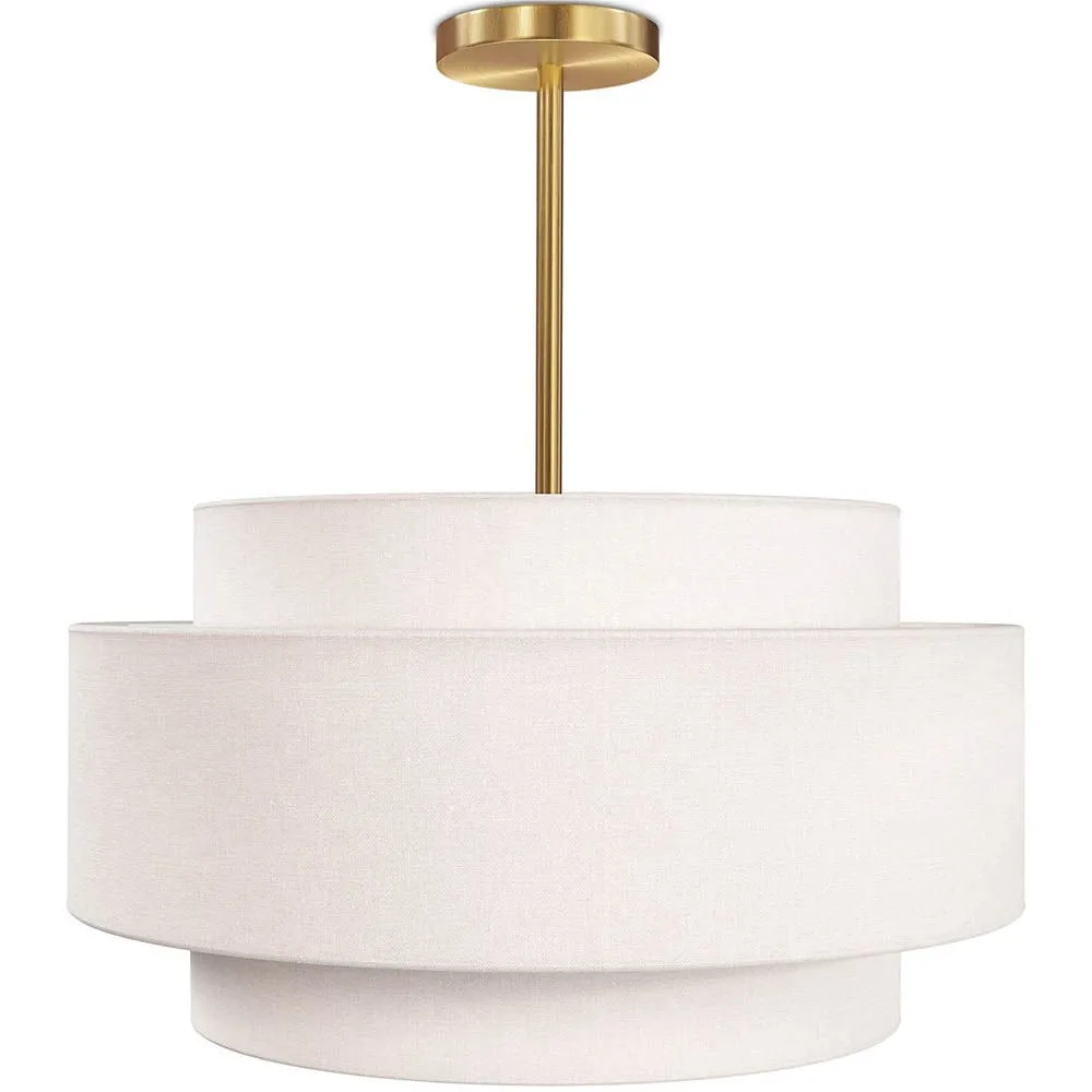 Ceiling Pendant Lamp - Fabric Shade - Braichal image 8