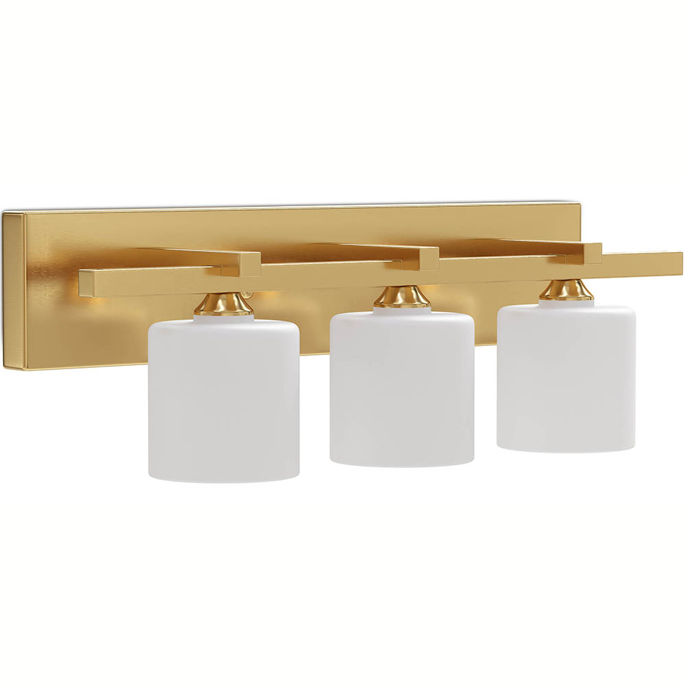  Buy Aged Gold Wall Lamp - 3-Light Sconce - Violet Aged Gold 60682 - in the EU