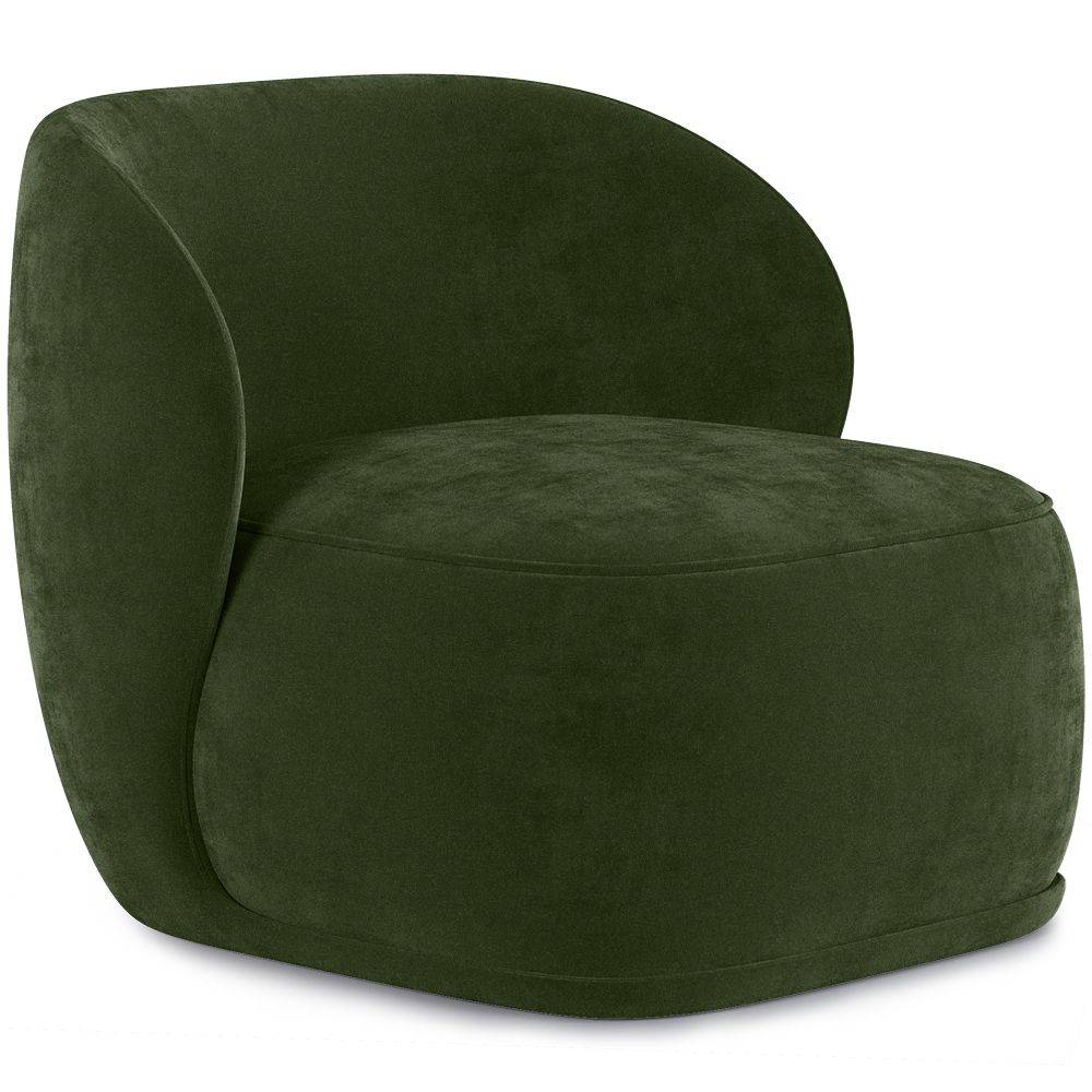 Velvet Upholstered Armchair - Mykel image 8
