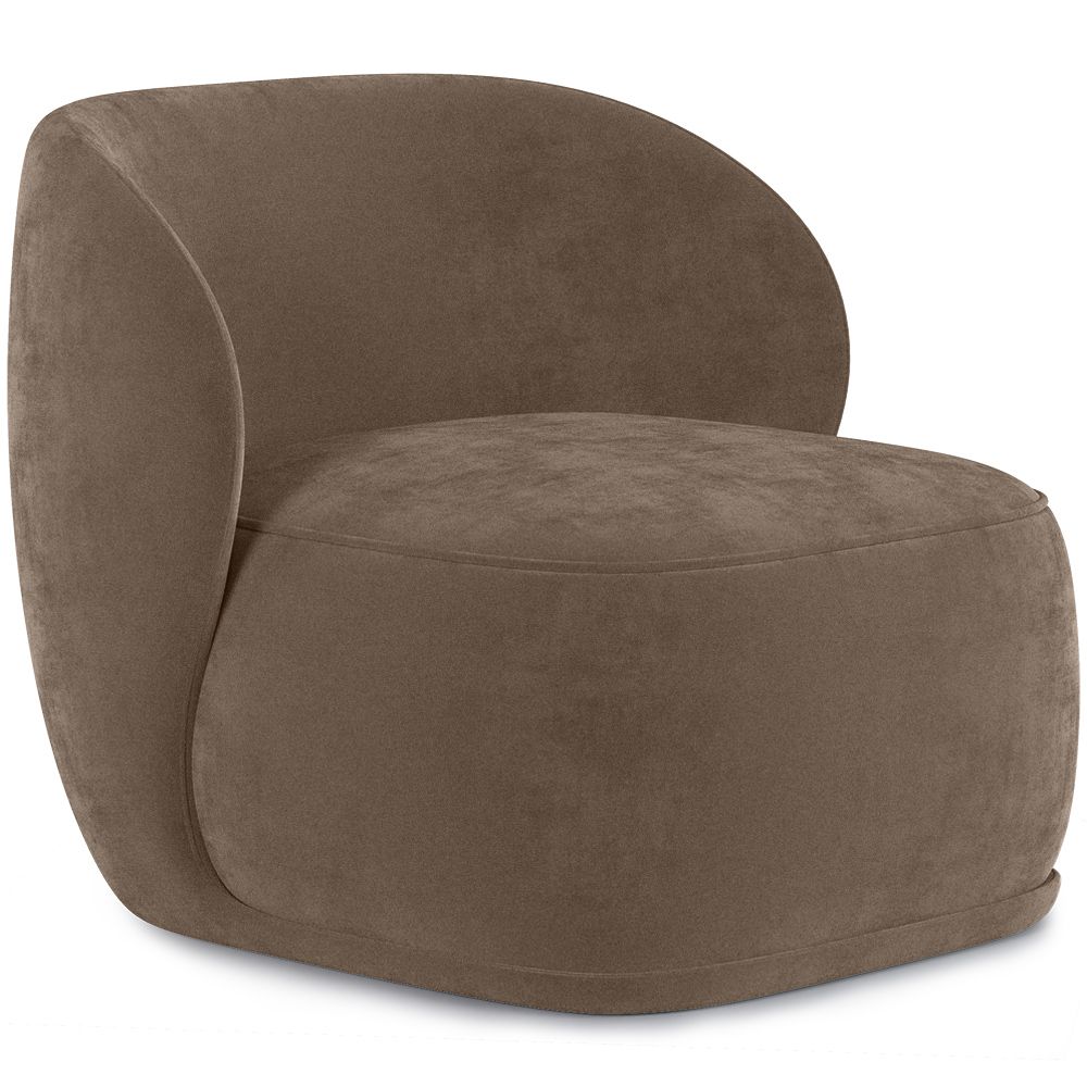 Velvet Upholstered Armchair - Mykel image 8