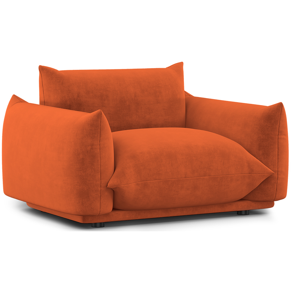  Buy Armchair - Velvet Upholstery - Wers Brick 61011 - in the EU