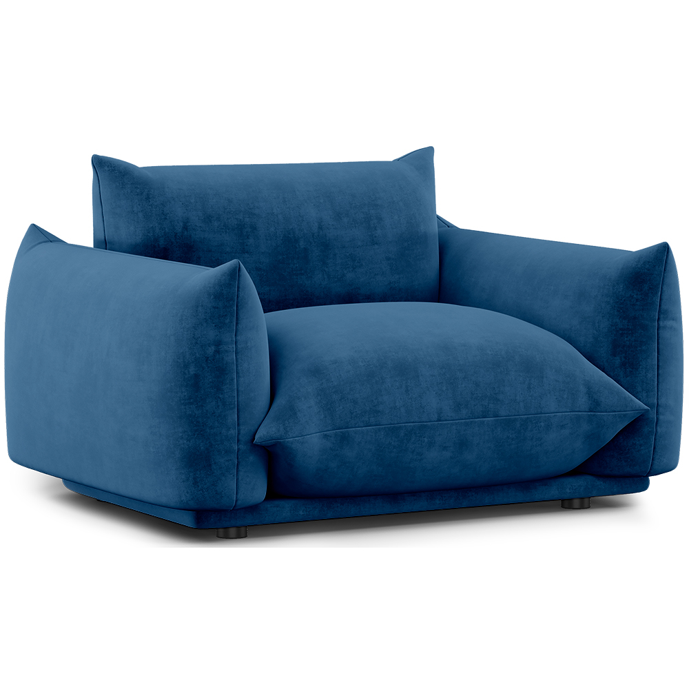  Buy Armchair - Velvet Upholstery - Wers Dark blue 61011 - in the EU