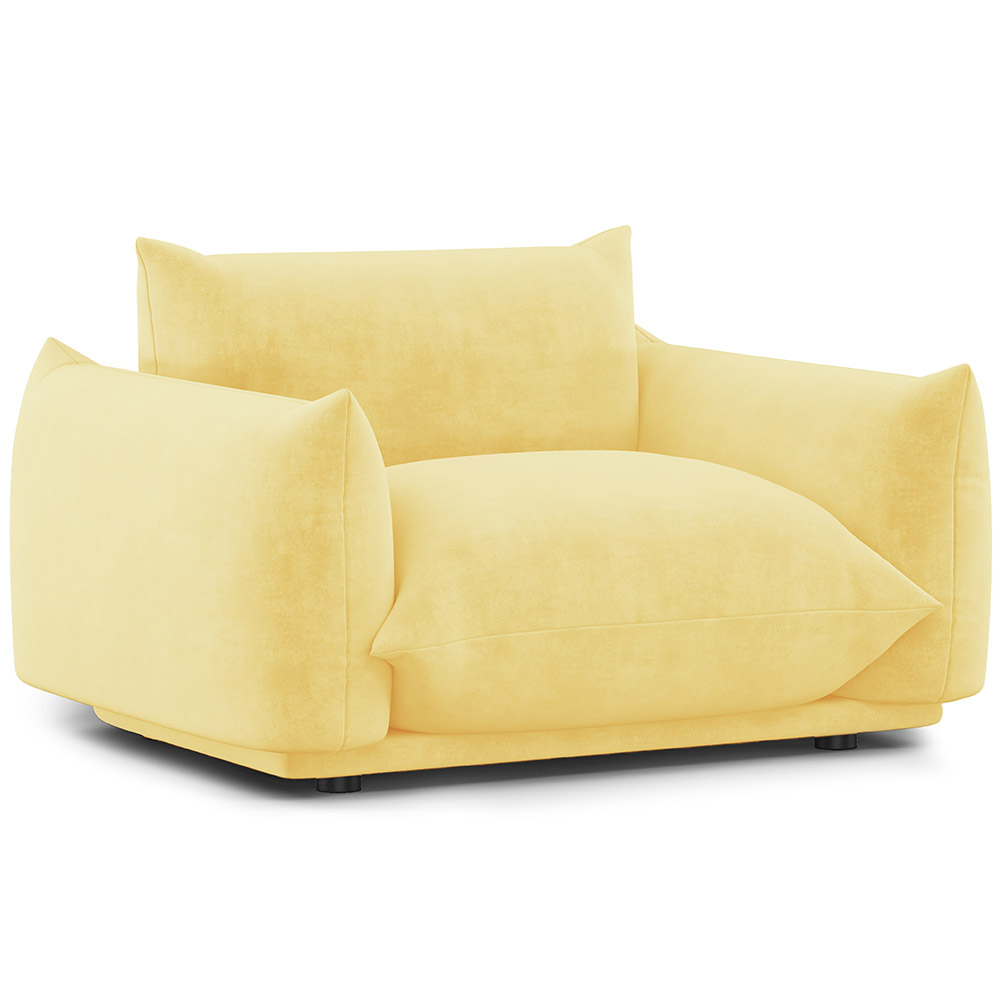  Buy Armchair - Velvet Upholstery - Wers Yellow 61011 - in the EU