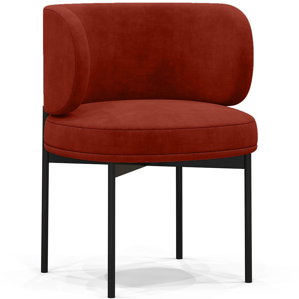 Dining Chair - Upholstered in Velvet - Loraine image 8