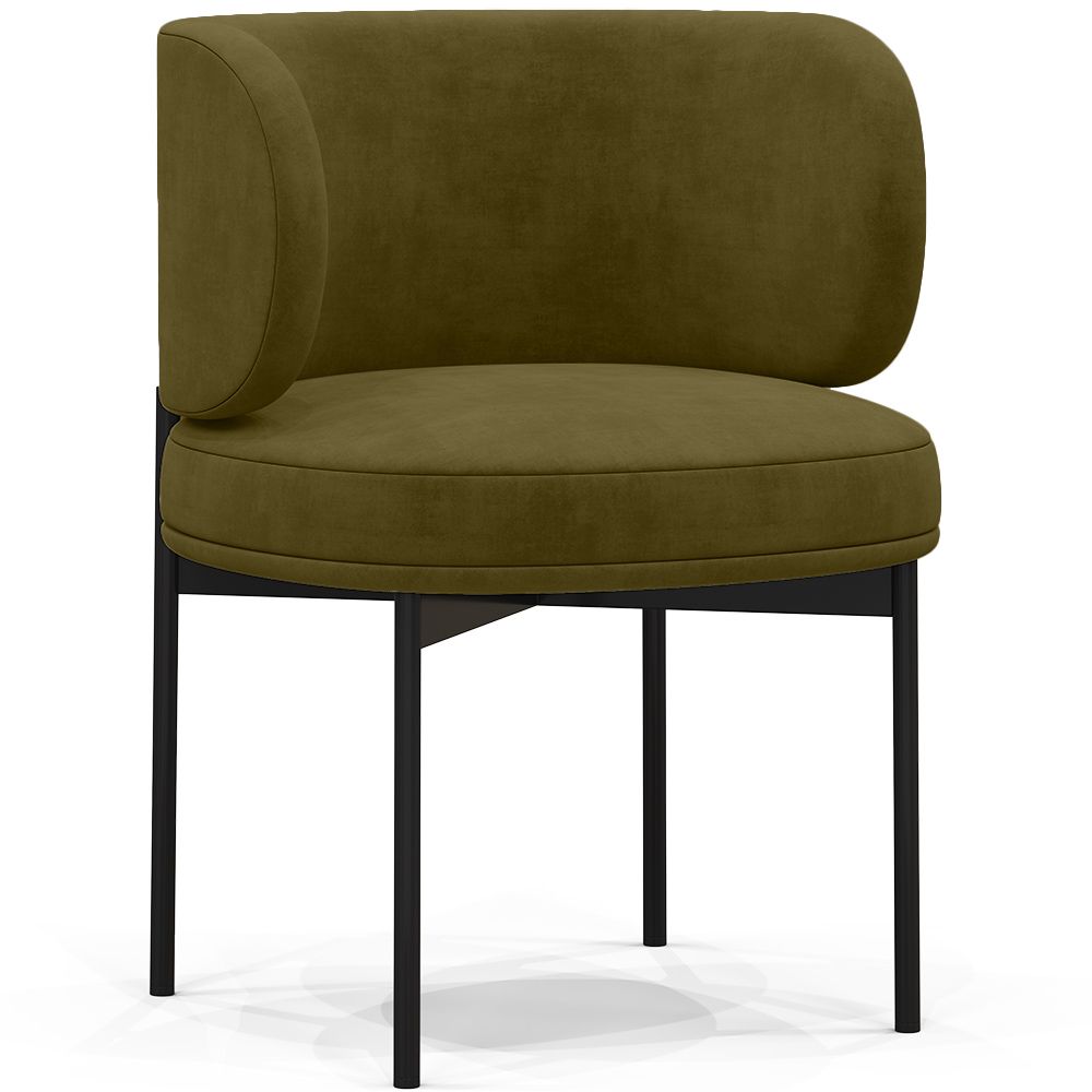 Dining Chair - Upholstered in Velvet - Loraine image 8