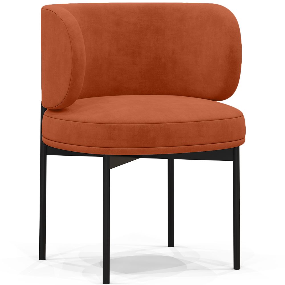 Dining Chair - Upholstered in Velvet - Loraine image 8
