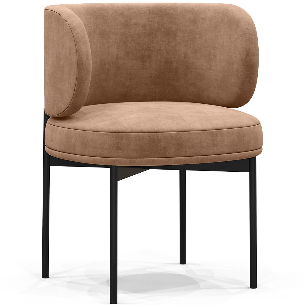 Dining Chair - Upholstered in Velvet - Loraine image 8