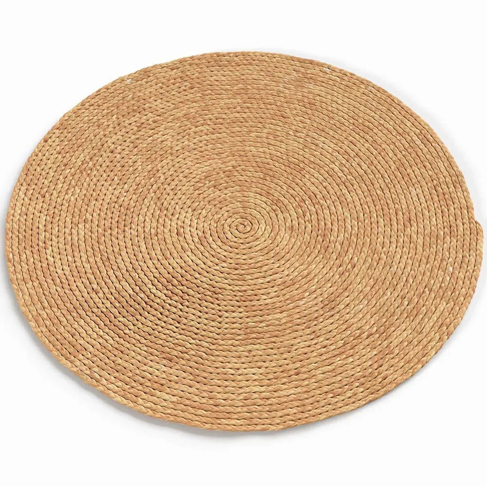 Round jute rug - Boho Bali - 100 CM - Kavya image 8