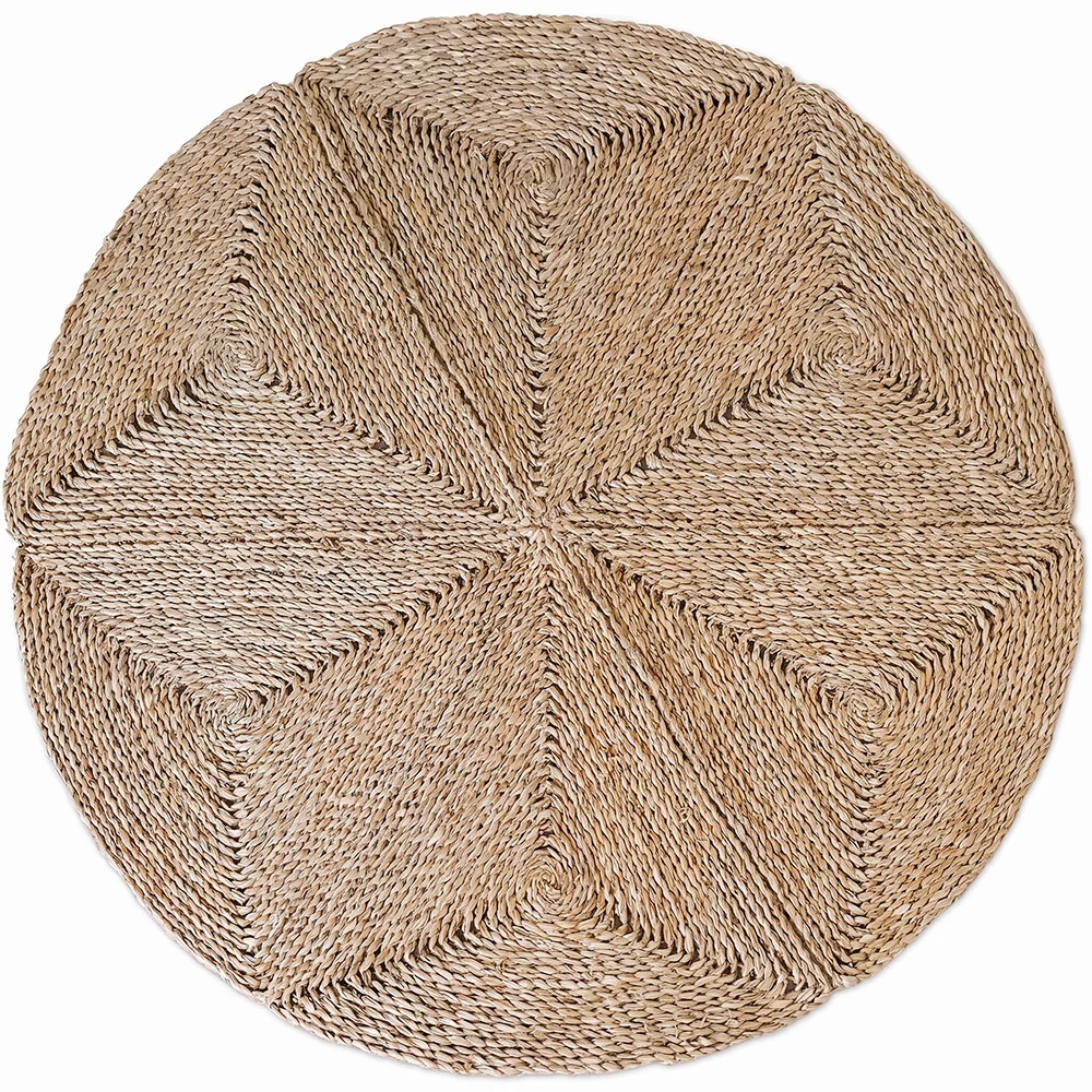 Round Jute Rug - Boho Bali - 120 CM - Gabba image 8