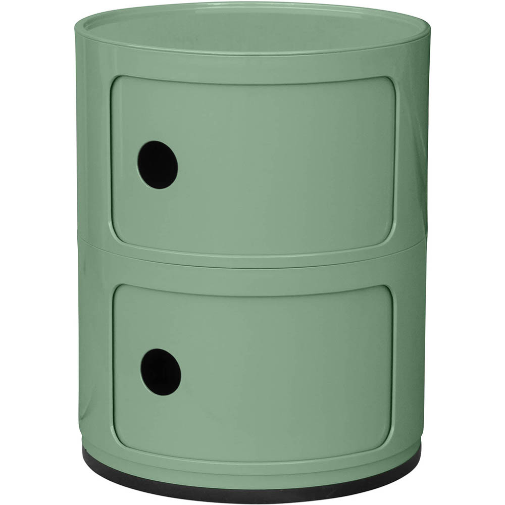  Buy Storage Container - 2 Drawers - New Caracas 2 Pastel green 61104 - in the EU