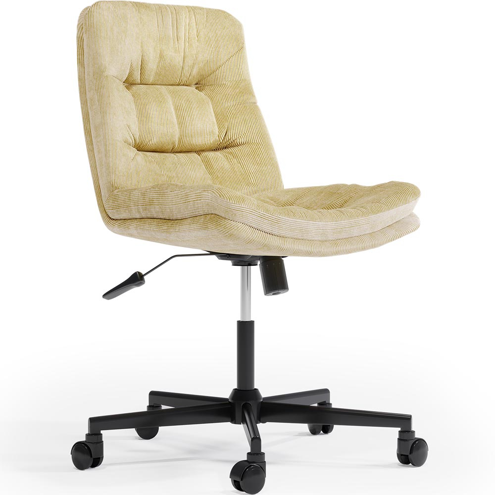  Buy Upholstered Office Chair - Swivel - Hera Yellow 61144 - in the EU