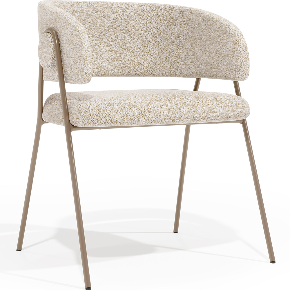 Buy Dining Chair - Upholstered in Fabric - Roaw Beige 61151 - in the EU