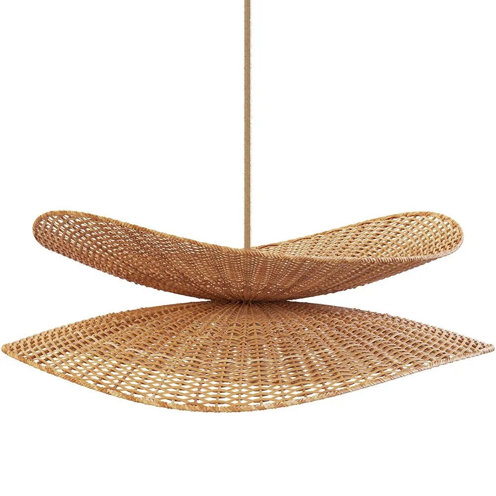 Rattan Hanging Lamp - Boho Bali - Buju image 8