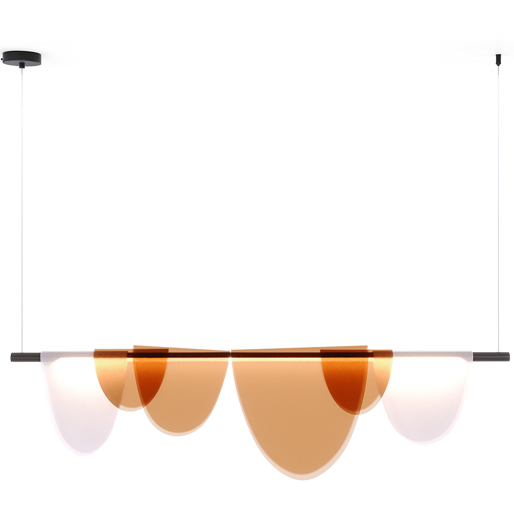  Buy Pendant Lamp - Modern Design - Kret Amber 61231 - in the EU