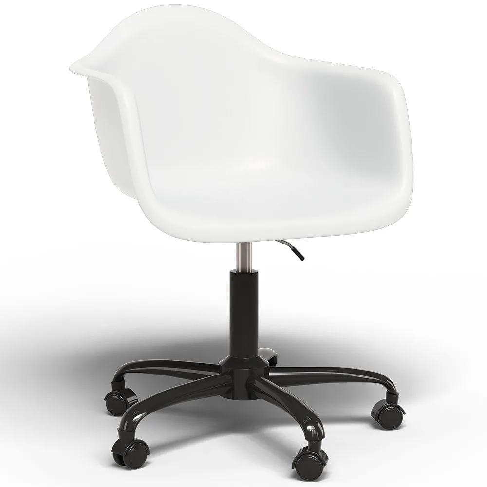 Office Chair with Armrests - Desk Chair with Wheels - Weston Black Frame image 8