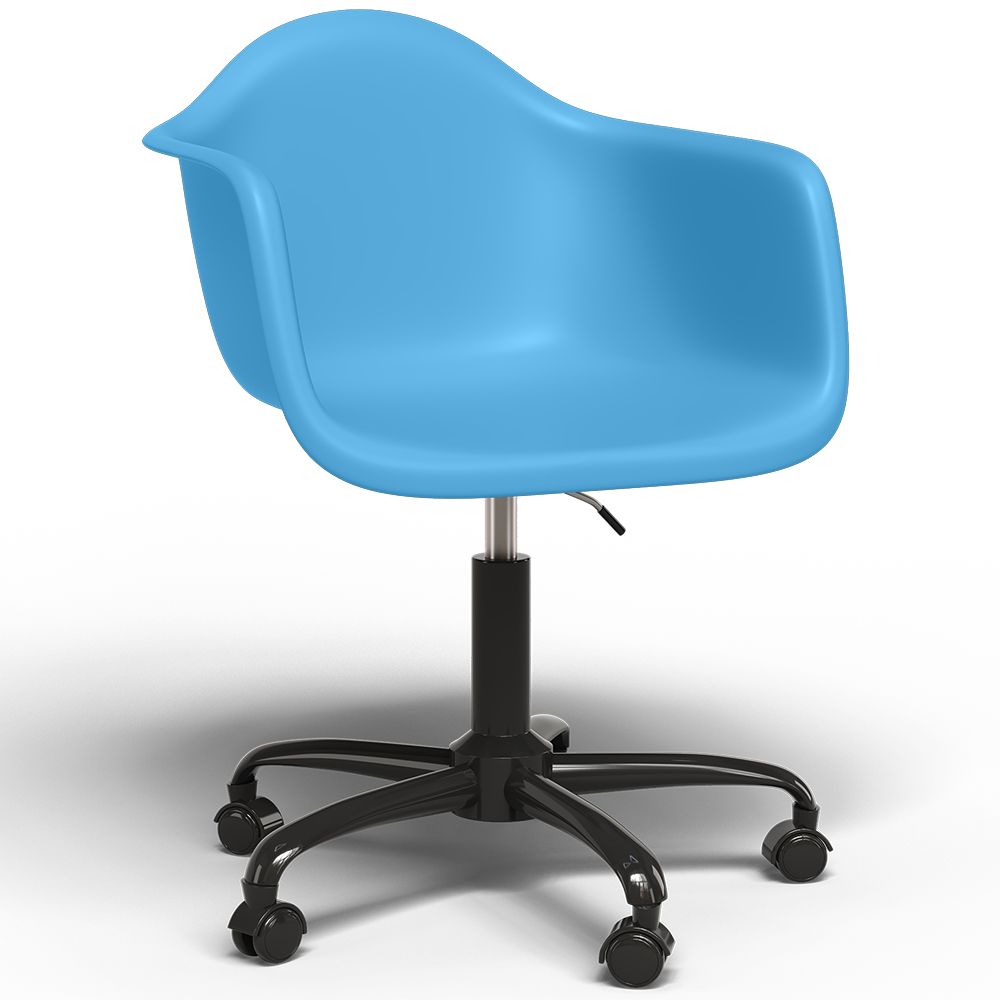 Office Chair with Armrests - Desk Chair with Wheels - Weston Black Frame image 8