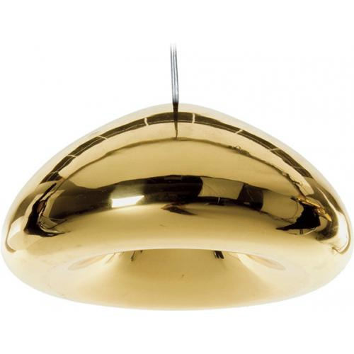  Buy Ceiling Lamp - Chrome Metal Pendant Lamp - 30cm - Nullify Gold 58221 - in the EU