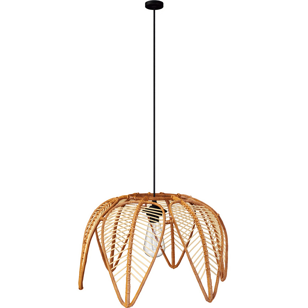  Buy Rattan Ceiling Lamp - Boho Bali Style - Cardenia Natural 61311 - in the EU