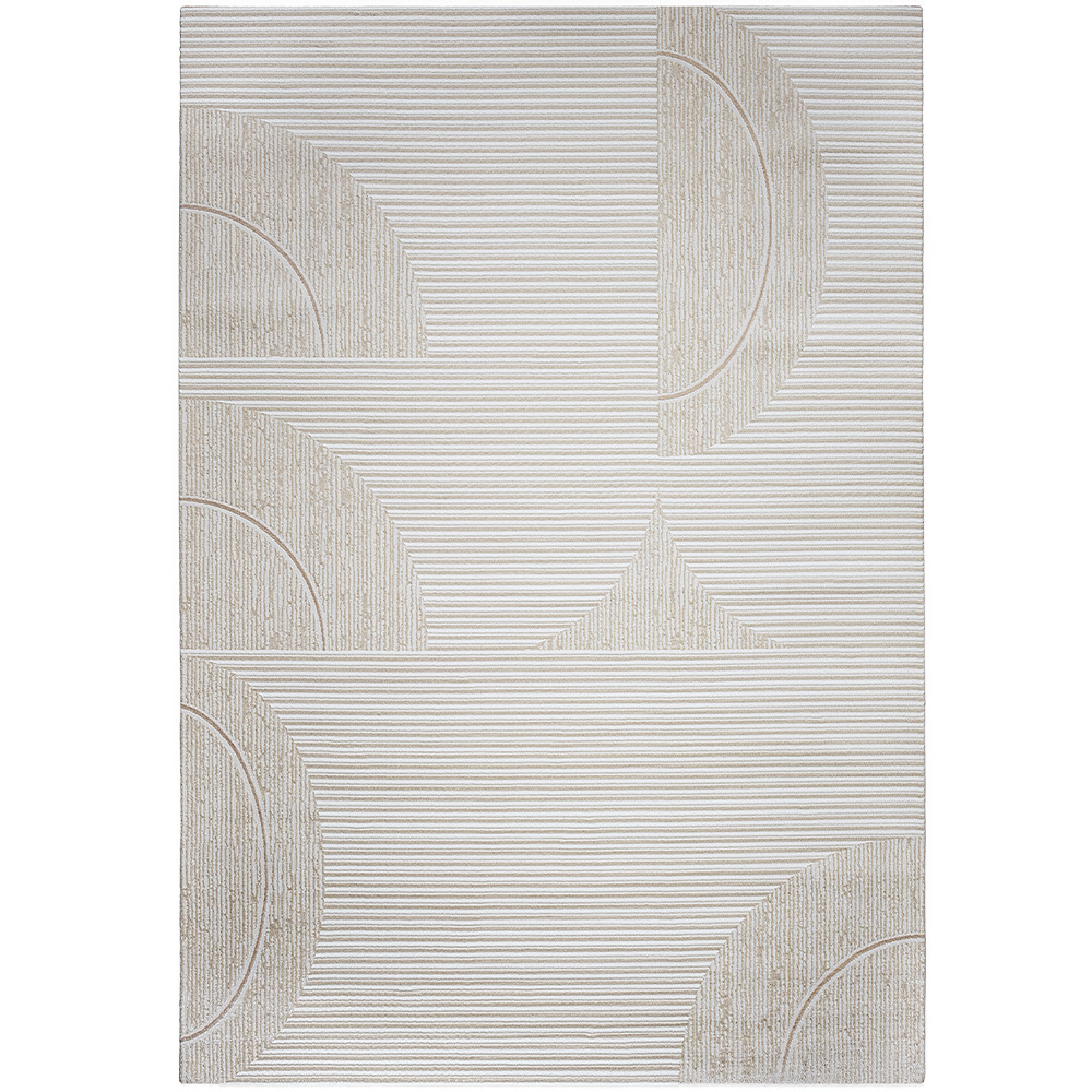 Rug Large Contemporary Modern Design - Beige (290x200 cm) - Urma image 8