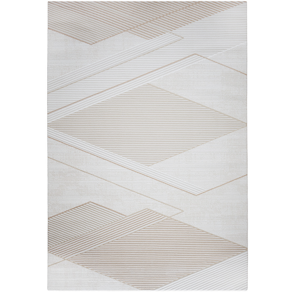 Rug Large Contemporary Modern Design - Beige (290x200 cm) - Utana image 8