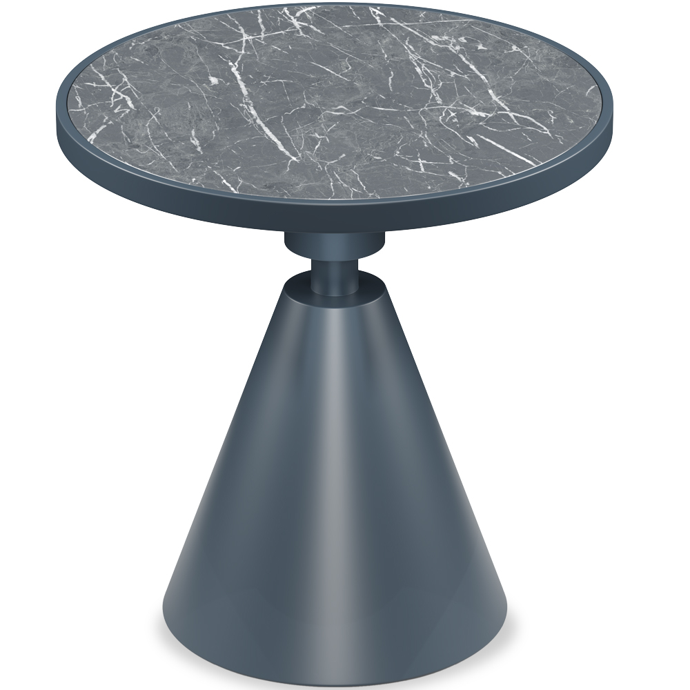 Metal and Slate Side Table - Jackie image 8