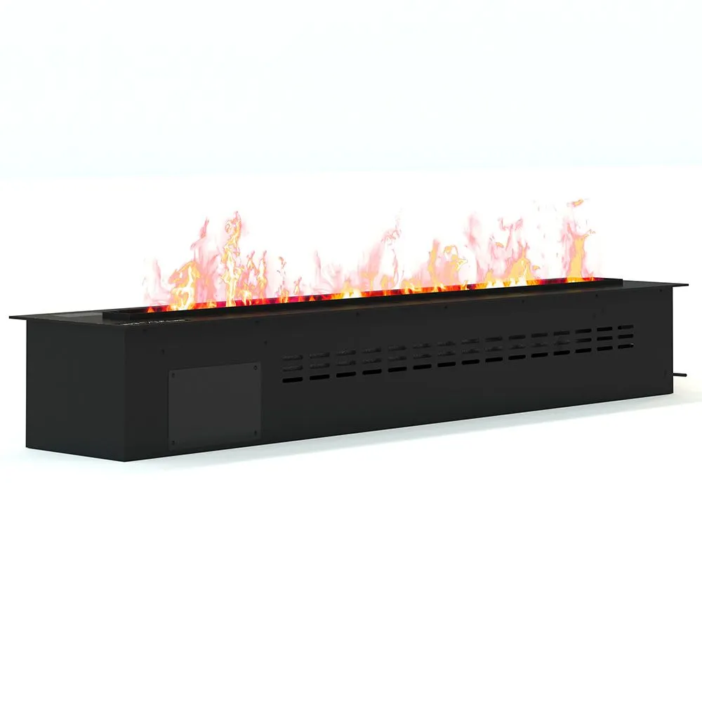 Decorative Electric Fireplace with Water Vapor Flame - 140CM image 8