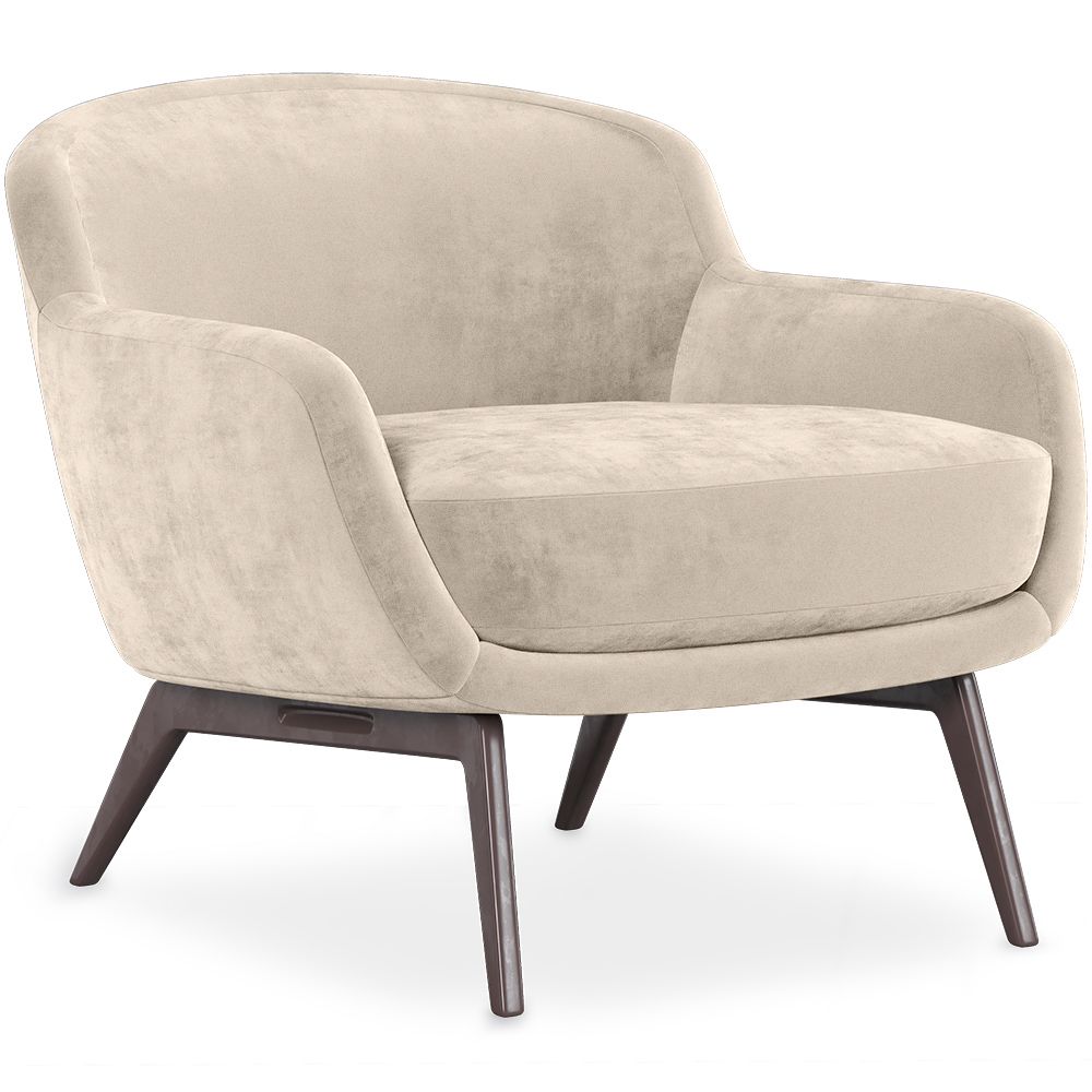 Velvet Upholstered Armchair - Jenna image 8