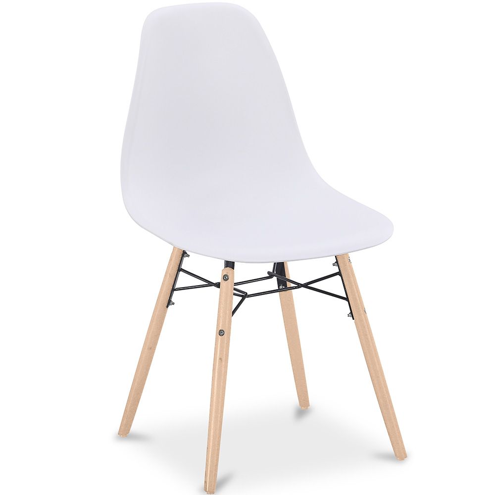 Dining Chair - Scandinavian Design - Wooden Legs - Skögur image 8