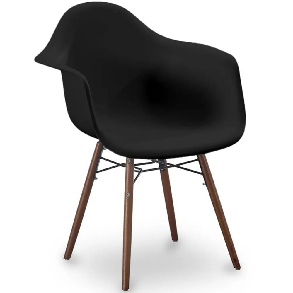 Dining Chairs - Scandinavian Design - Dark Wood Legs - Nordika image 8