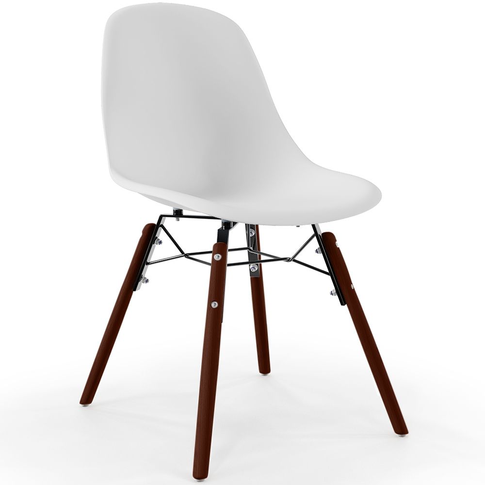 Dining Chairs - Scandinavian Design - Dark Wood Legs - Skögur image 8