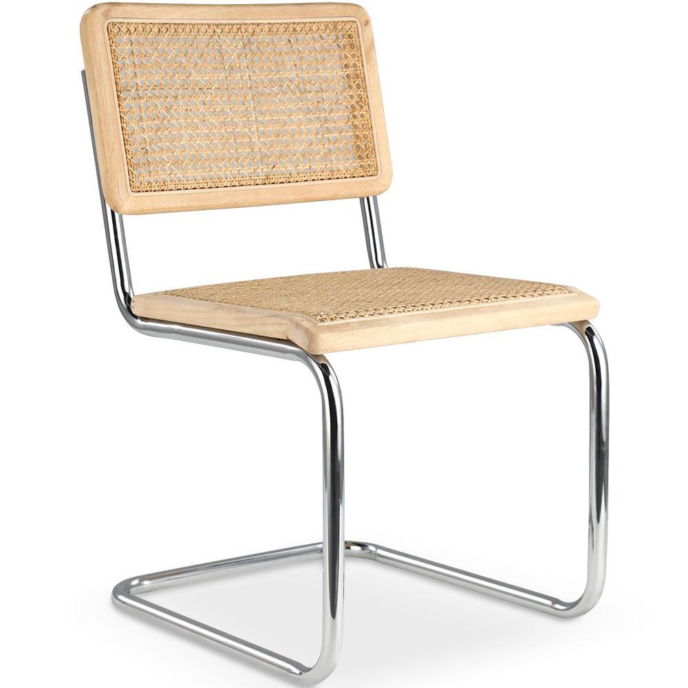 Dining Chair - Vintage Design - Wood and Rattan - New Edition - Bruna image 8