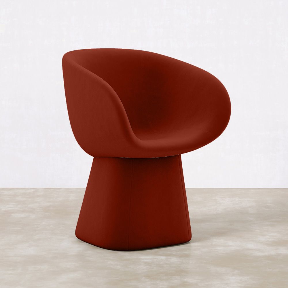 Sculptural Upholstered Designer Armchair - For Hotels, Restaurants, and Luxury Spaces - Ideali image 8