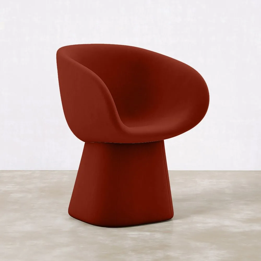 Sculptural Upholstered Designer Armchair - For Hotels, Restaurants, and Luxury Spaces - Ideali image 8