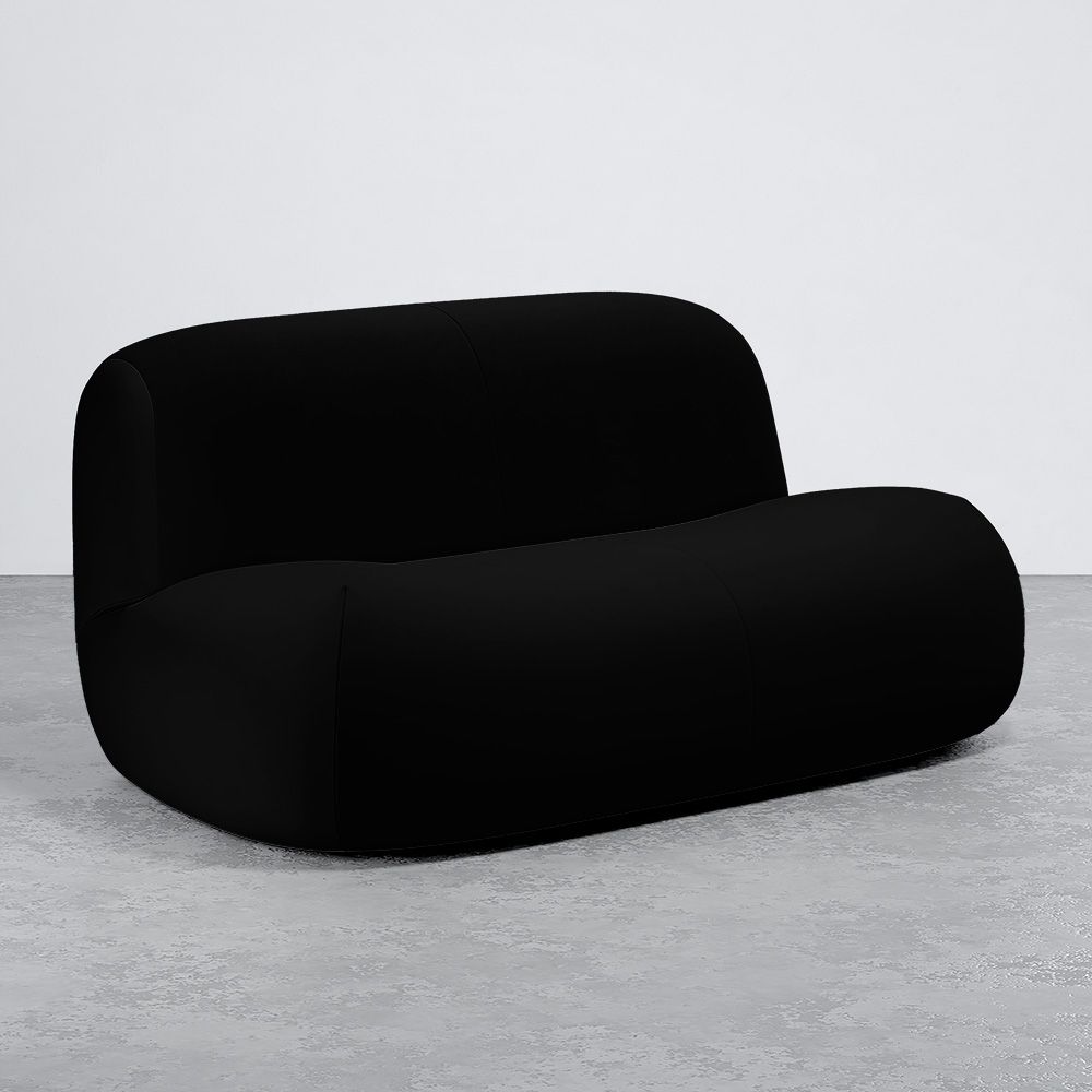 Modern Minimalist Curved Design Velvet Upholstered Sofa - Comfort and Contemporary Style - Büba image 8