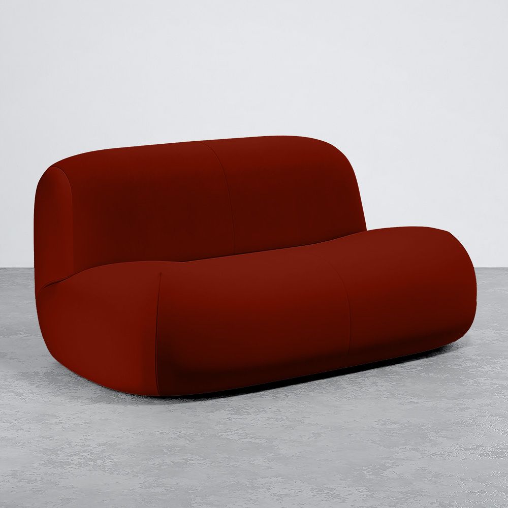 Modern Minimalist Curved Design Velvet Upholstered Sofa - Comfort and Contemporary Style - Büba image 8