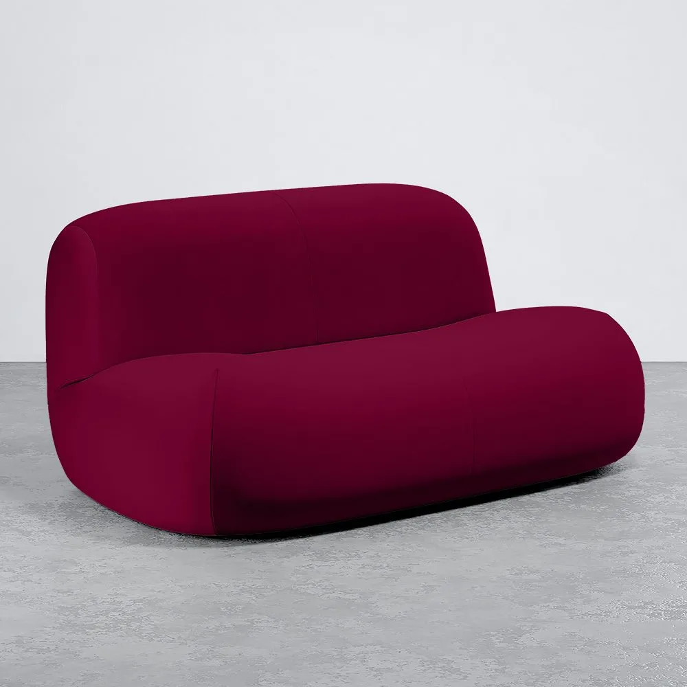 Modern Minimalist Curved Design Velvet Upholstered Sofa - Comfort and Contemporary Style - Büba image 8