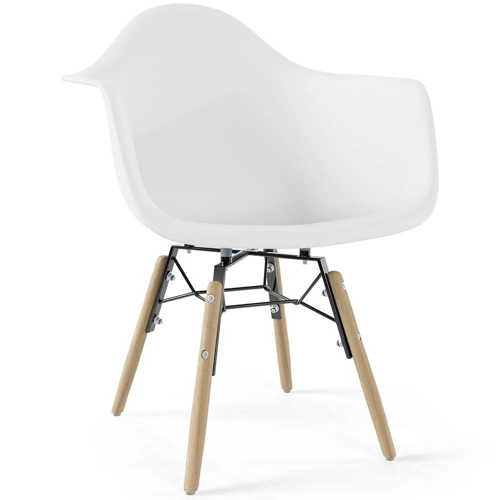 Children's Chair Scandinavian Design - Wooden Legs - Nordika image 8