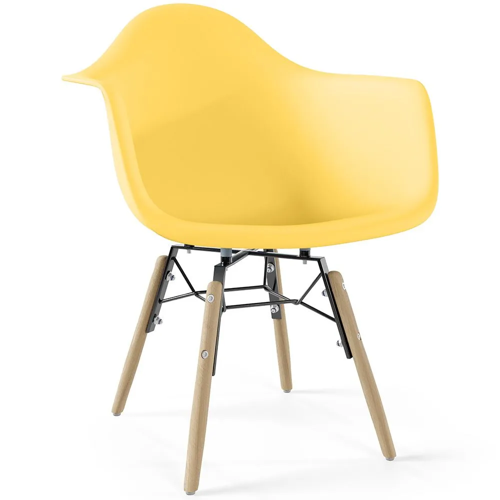 Children's Chair Scandinavian Design - Wooden Legs - Nordika image 8